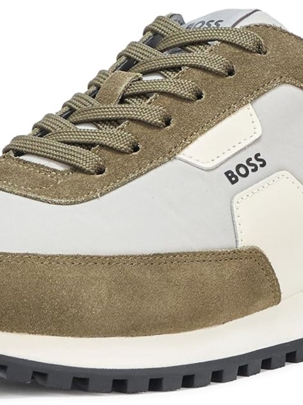 BOSS by HUGO BOSS Parkour Runn Sneakers, Open Green, Size 10M, NEW AUTHENTIC